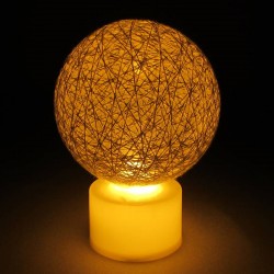 Top Lamba Gün Işığı Led Işıklı Gold Renkli 2 Adet