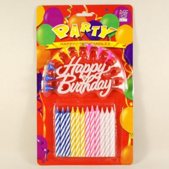 Happy Birthday Mum Ve Mum Altlığı Seti 12 Adet