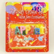 Happy Birthday Renkli Mum Seti