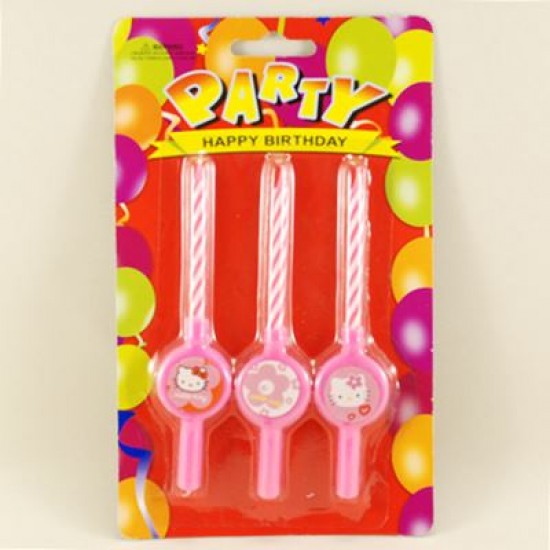 Hello Kitty Pembe Mum Seti