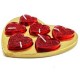 Tea Light Simli Kalp Kutulu Mum 6 Adet