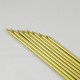 Gold (Altın) Renk Uzun Mum Seti 8 Adet 30 Cm