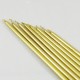 Gold (Altın) Renk Uzun Mum Seti 8 Adet 35 Cm