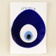 Nazar Boncuğu Silikon Sticker 6.5cm X 7.3 cm No1