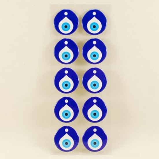 Nazar Boncuğu Sticker 10 Adet 2.8 cm X 2.9 cm