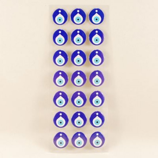 Nazar Boncuğu Sticker 21 Adet 1.8 cm X 1.9 cm