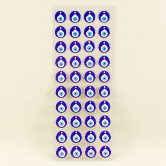 Nazar Boncuğu Sticker 40 Adet 1.3 cm X 1.4 cm