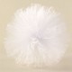 Beyaz Küçük Boy Tül Ponpon