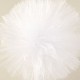 Beyaz Küçük Boy Tül Ponpon