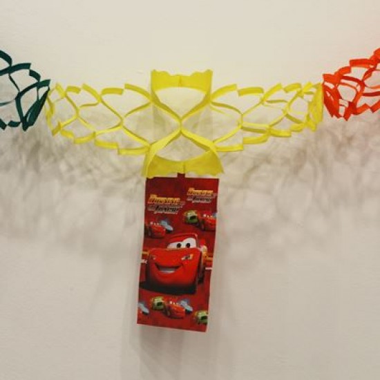 Şimşek Mc Queen Uzar Kapı Ve Tavan Süsü