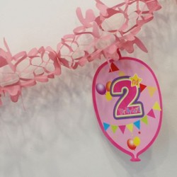 2 Yaş Pembe Kapı Ve Tavan Süsü