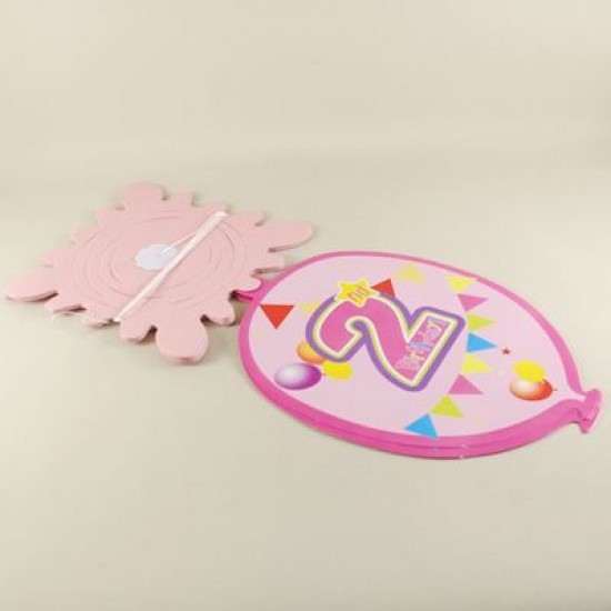 2 Yaş Pembe Kapı Ve Tavan Süsü