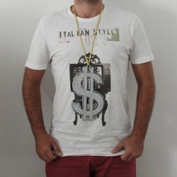 Dev Dolar Kolye Gümüş Rengi