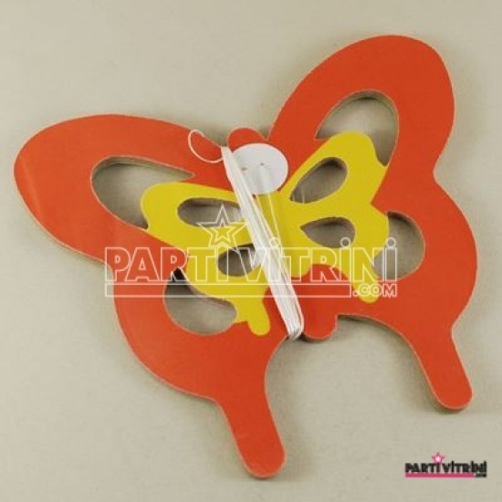 Kelebek Rengarenk Uzar Kapı Ve Tavan Süsü 4 Metre