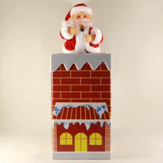 Pilli Ve Müzikli Noel Baba Bacadan Giren Oyuncak