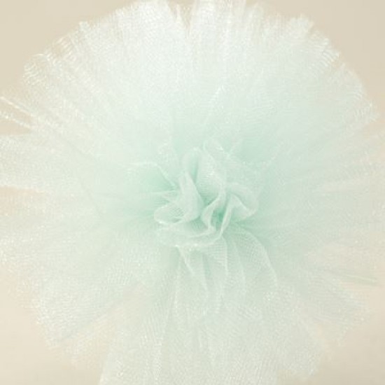 Su Yeşili Küçük Boy Tül Ponpon