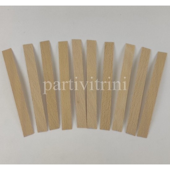 Ahşap Fitil 12.5 cm 10 Adet