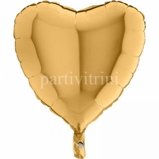 Altın Kalp Grabo Folyo Balon 46 cm