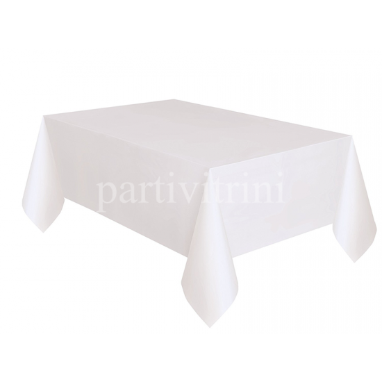 Beyaz Naylon Parti Masa Örtüsü