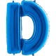 D Harf Grabo Mavi Folyo Balon 102 cm