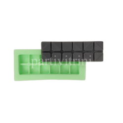Dubai Çikolatası Kalıbı 12 Li 10.5x3.5x1 Cm