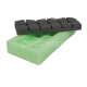 Dubai Çikolatası Kalıbı 12 Li 10.5x3.5x1 Cm Dubai Çikolatası Kalıbı 12 Li 10.5x3.5x1 Cm