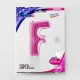 F Harf Grabo Fuşya Folyo Balon 102 cm