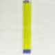 Fosforlu Sarı Çubuk Mum 20 cm 6 Adet Fosforlu Sarı Çubuk Mum 20 cm 6 Adet