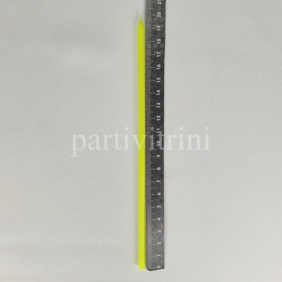 Fosforlu Sarı Çubuk Mum 20 cm 6 Adet Fosforlu Sarı Çubuk Mum 20 cm 6 Adet