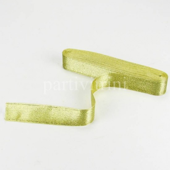 Gold (altın) Renk Sim Kurdela 2 Cm. X 10 Metre