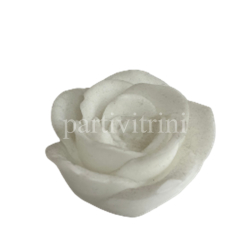 Gül Şeklinde Silikon Kokulu Taş ve Mum Kalıbı 8x8x3 Cm