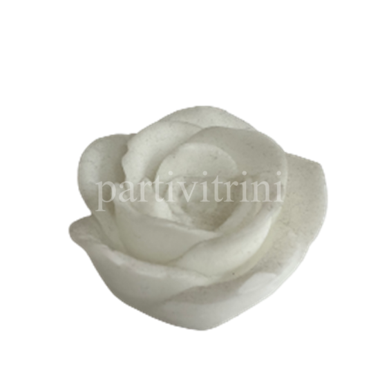 Gül Şeklinde Silikon Kokulu Taş ve Mum Kalıbı 8x8x3 Cm Gül Şeklinde Silikon Kokulu Taş ve Mum Kalıbı 8x8x3 Cm