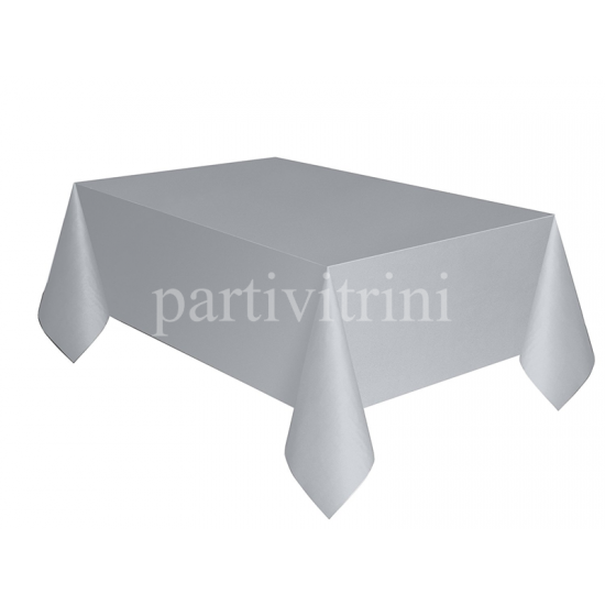 Gümüş Gri Parti Masa Örtüsü