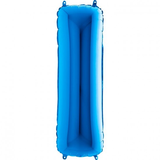 I Harf Grabo Mavi Folyo Balon 102 cm