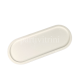 İnci Beyazı Beton Oval Sunum Tepsisi 30 cm