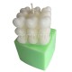 Kalpli Bubble Şeklinde Silikon Kokulu Taş ve Mum Kalıbı 6x6x6 Cm Kalpli Bubble Şeklinde Silikon Kokulu Taş ve Mum Kalıbı 6x6x6 Cm