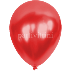 Kırmızı Metalik Balon 100'lü