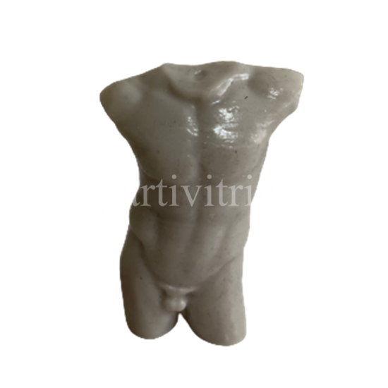 Klasik Dönem Yarım Erkek Vücudu Şeklinde Silikon Mum Kalıbı 9x5,5x3 Cm Klasik Dönem Yarım Erkek Vücudu Şeklinde Silikon Mum Kalıbı 9x5,5x3 Cm