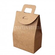 Kraft Renk Karton Çerez Ve Şekerlik 11x7x4.5 cm 10 Adet