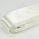 Krem Renk Saten Kurdela 4 Cm. X 10 Metre