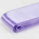 Lila Renk Saten Kurdela 5 Cm. X 10 Metre