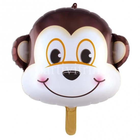 Maymun Figürlü Folyo Balon