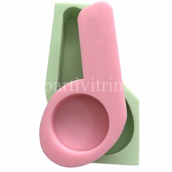 Müzik Notası Şeklinde Tealight Silikon Mum Kalıbı Müzik Notası Şeklinde Tealight Silikon Mum Kalıbı