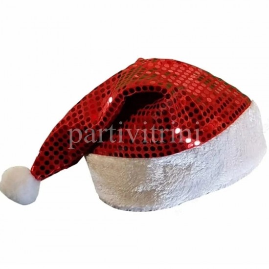 Noel Baba Şapkası Pullu