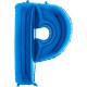 P Harf Grabo Mavi Folyo Balon 102 cm
