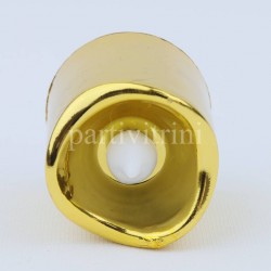 Gold Renk Pilli Mum 4 cm