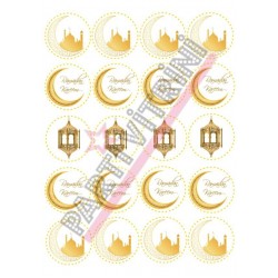 Ramazan Temalı Yenilebilir Resimli Pasta Kurabiye Üstü Gofret Plaka Baskısı Ramazan Temalı Yenilebilir Resimli Pasta Kurabiye Üstü Gofret Plaka Baskısı