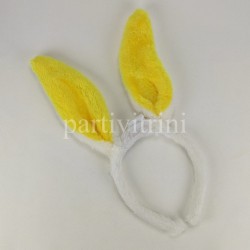 Sarı Tavşan Kulaklı Led Işıklı Taç