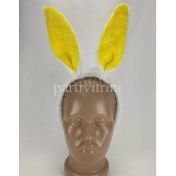 Sarı Tavşan Kulaklı Led Işıklı Taç