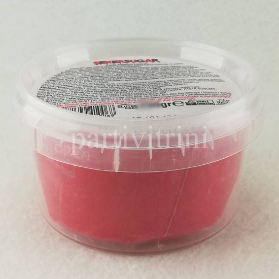 Şeker Sugar Şeker Hamuru 200 Gr Kırmızı Renk Şeker Sugar Şeker Hamuru 200 Gr Kırmızı Renk